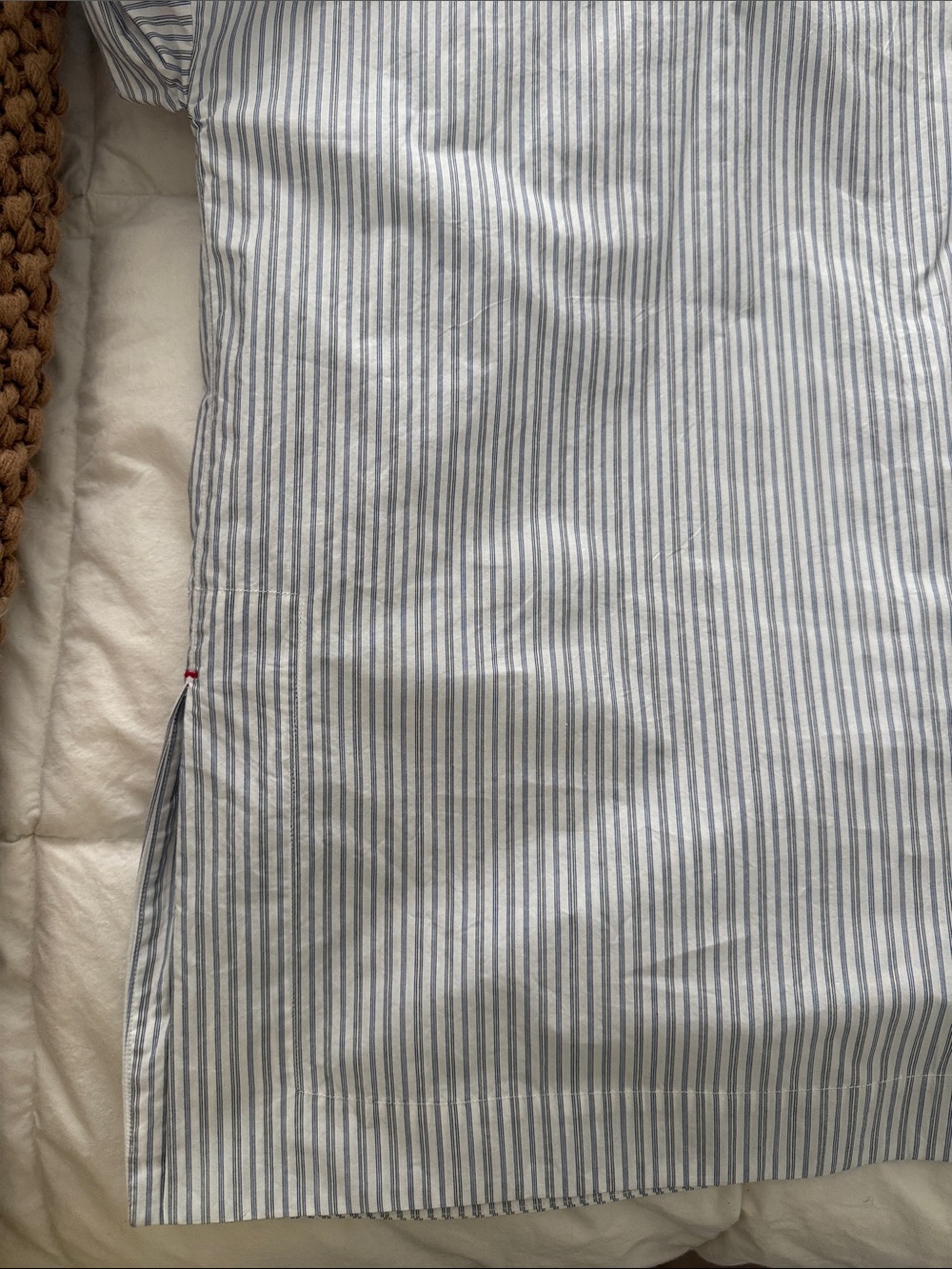 Fabiana Pigna Striped Cotton blouse - Blue/White - Picture 5 of 7